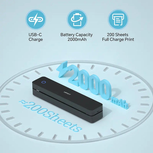 Inkless Portable Printer